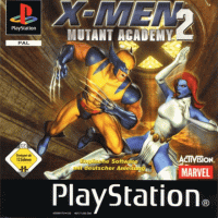 X-men Mutant Academy 2 Playstation  box art